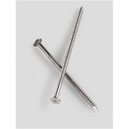 Simpson Strong-Tie Roofing Nail, 3 in L, 10D, Stainless Steel, 12 ga S10SNDB